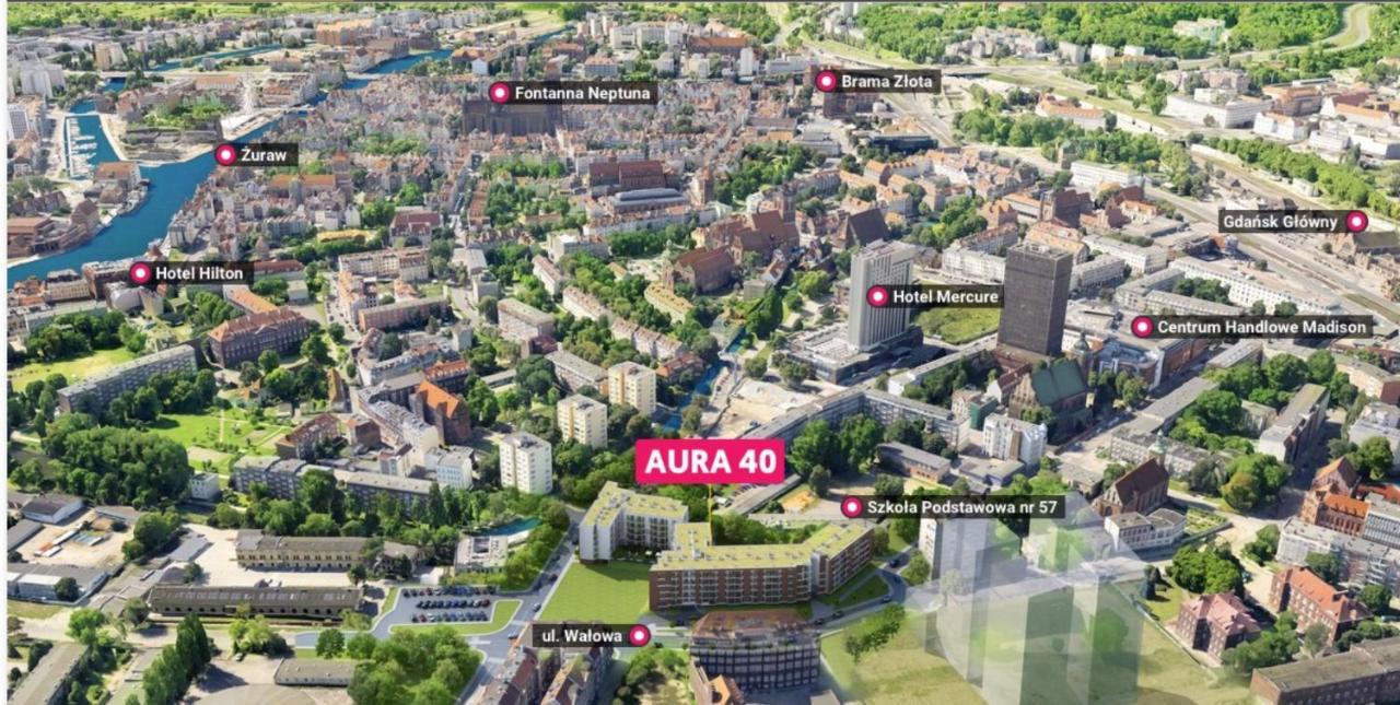 Rent40 Apartamenty Aura Gdansk Old Town المظهر الخارجي الصورة