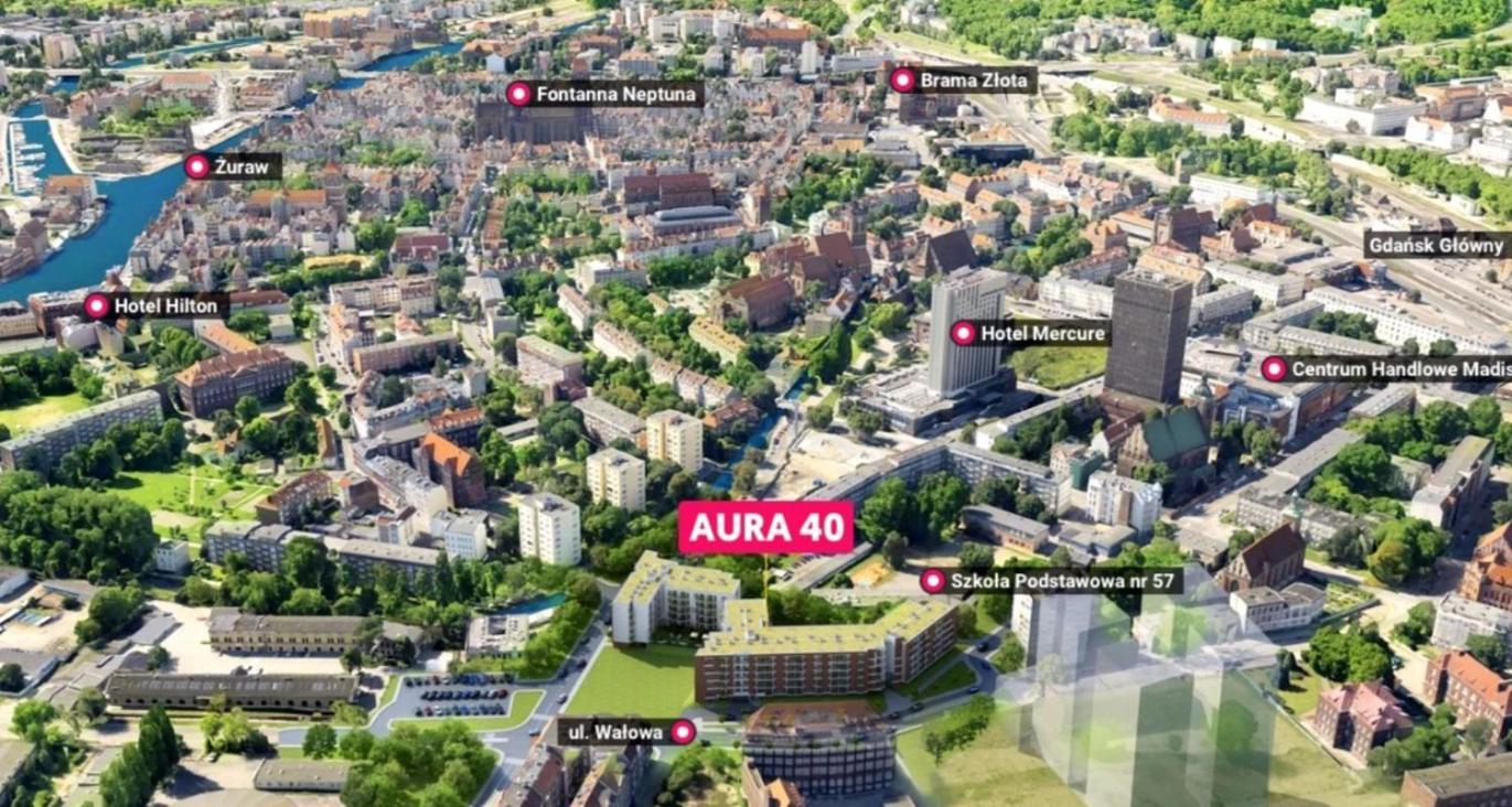 Rent40 Apartamenty Aura Gdansk Old Town المظهر الخارجي الصورة